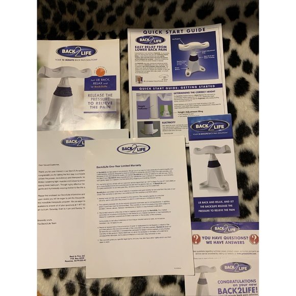 Back2life Continuous Motion Massager Back Pain - Picture 9 of 12